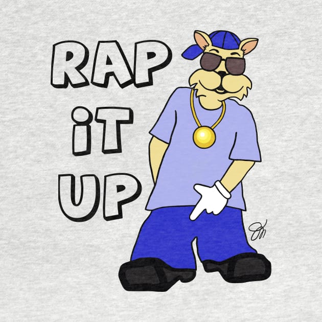 Fat Cat Rap It Up by artbydesign